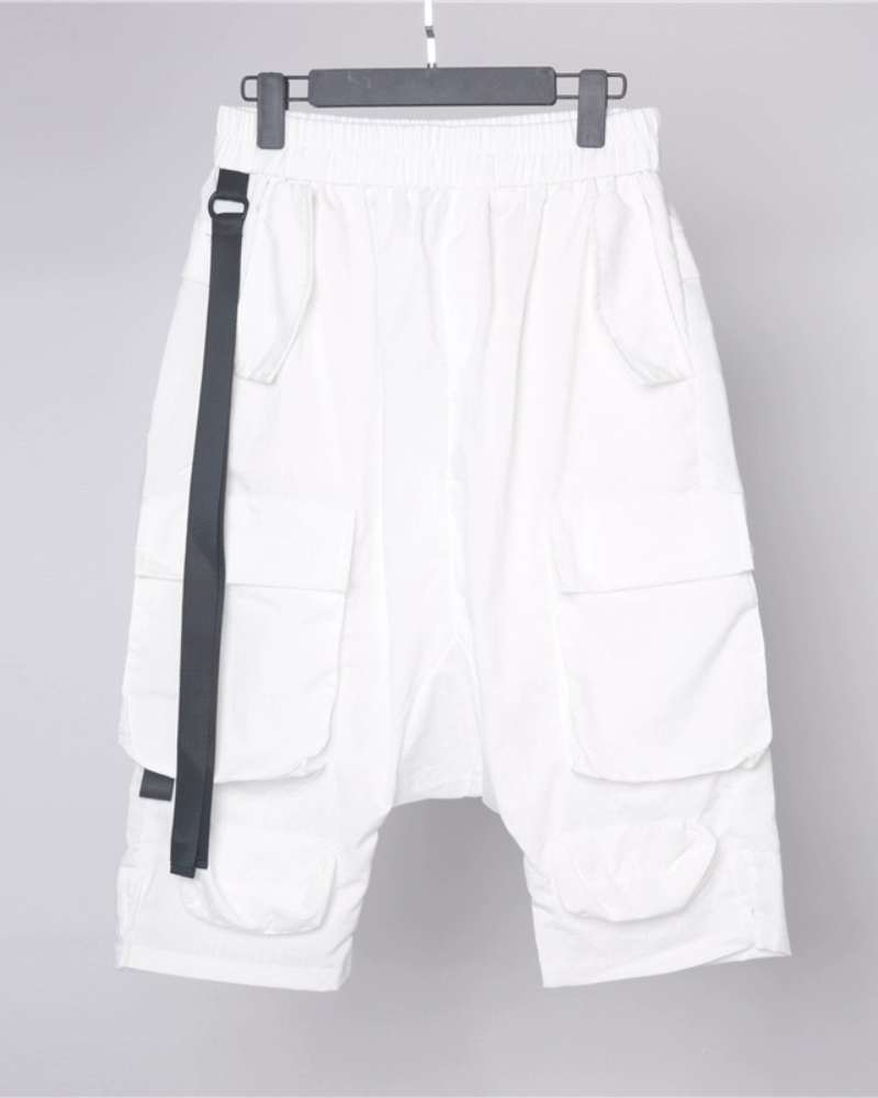 Ninja Long Cargo Shorts