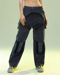 Cyberpunk Outfits Operative Detachable Two-Piece Pants