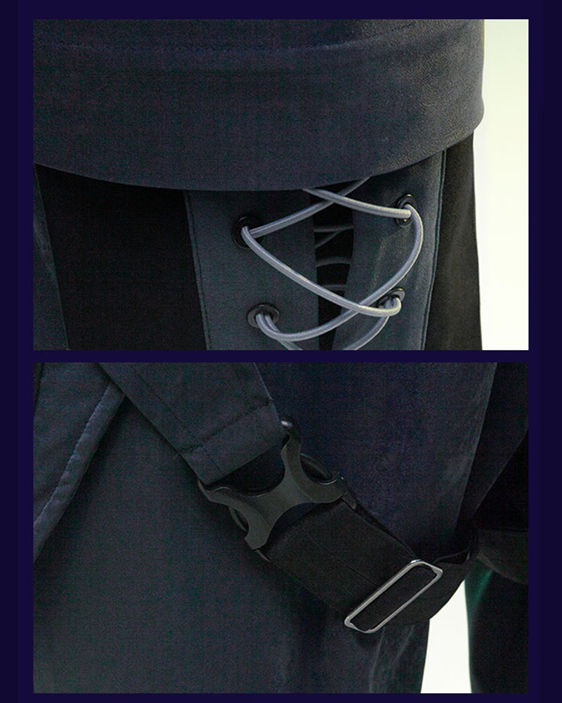 Cyberpunk Outfits Operative Detachable Two-Piece Pants
