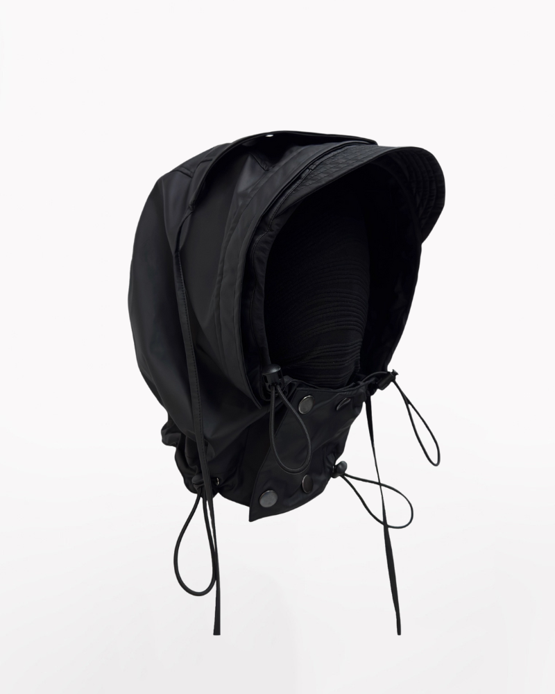 Opium Style Detachable Face-Covering Hood