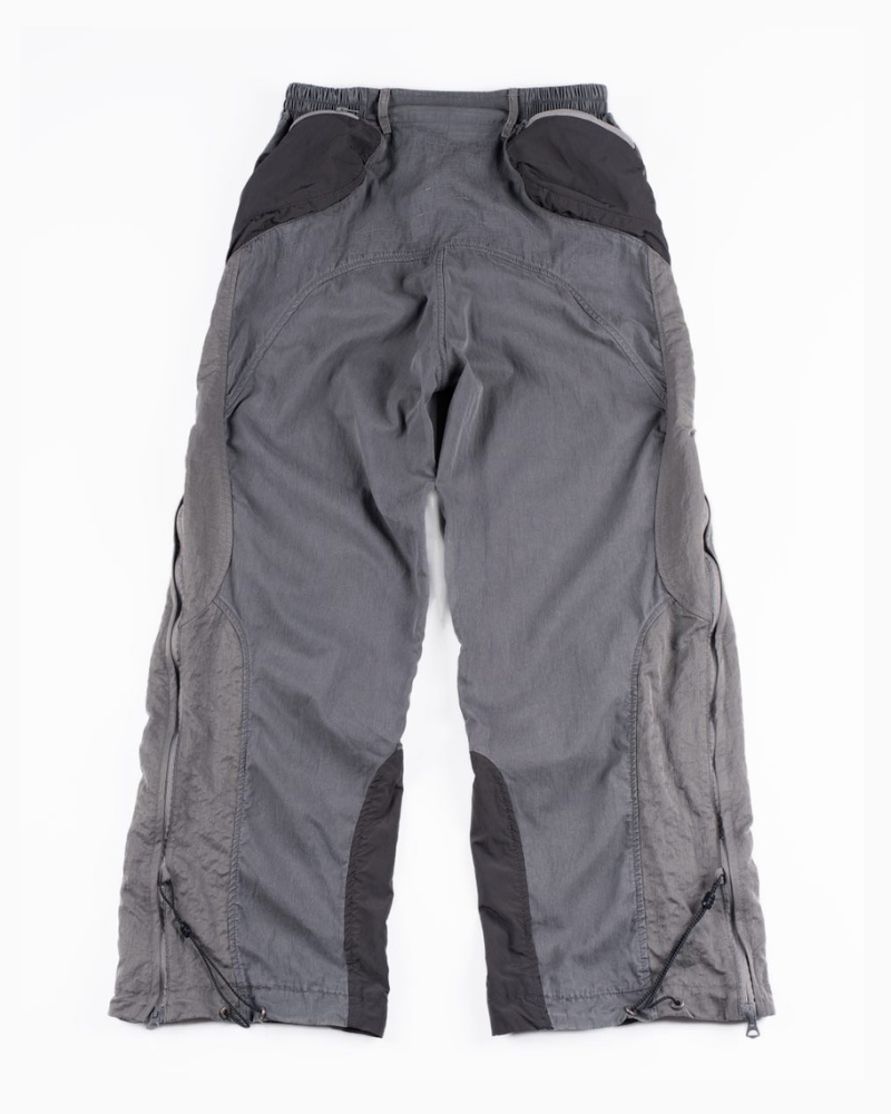 Outdoor Colorblock Straight Cargo Casual Pants