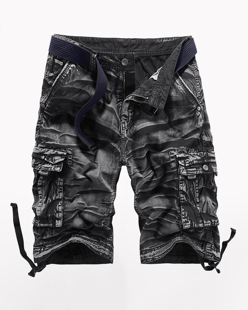 Outdoor Long Camo Jorts | Cargo Shorts