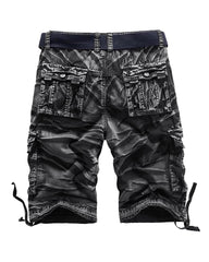 Outdoor Long Camo Jorts | Cargo Shorts