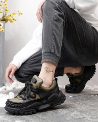 Punk Chunky Dad Shoes Outdoor Hiking Shoes