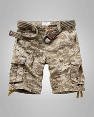 Outdoor Multi-Pocket Camo Jorts | Cargo Shorts