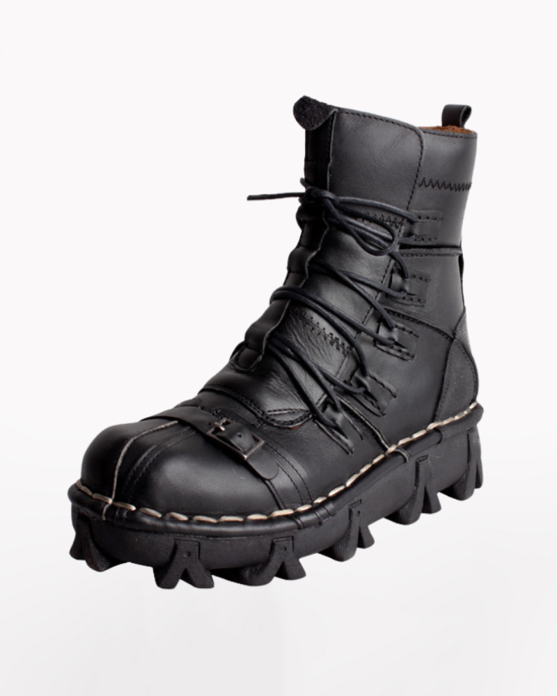 Punk Style Unisex Motorcycle Riding Boots