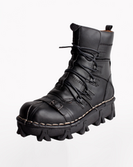 Punk Style Unisex Motorcycle Riding Boots