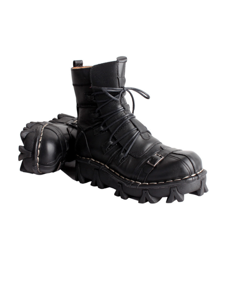 Punk Style Unisex Motorcycle Riding Boots