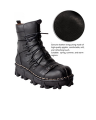 Punk Style Unisex Motorcycle Riding Boots