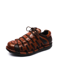 Punk Style Motorcycle Leather Shoes