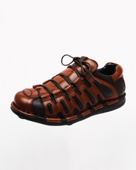 Punk Style Motorcycle Leather Shoes