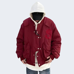 Red Cargo Truck Jacket