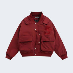 Red Cargo Truck Jacket