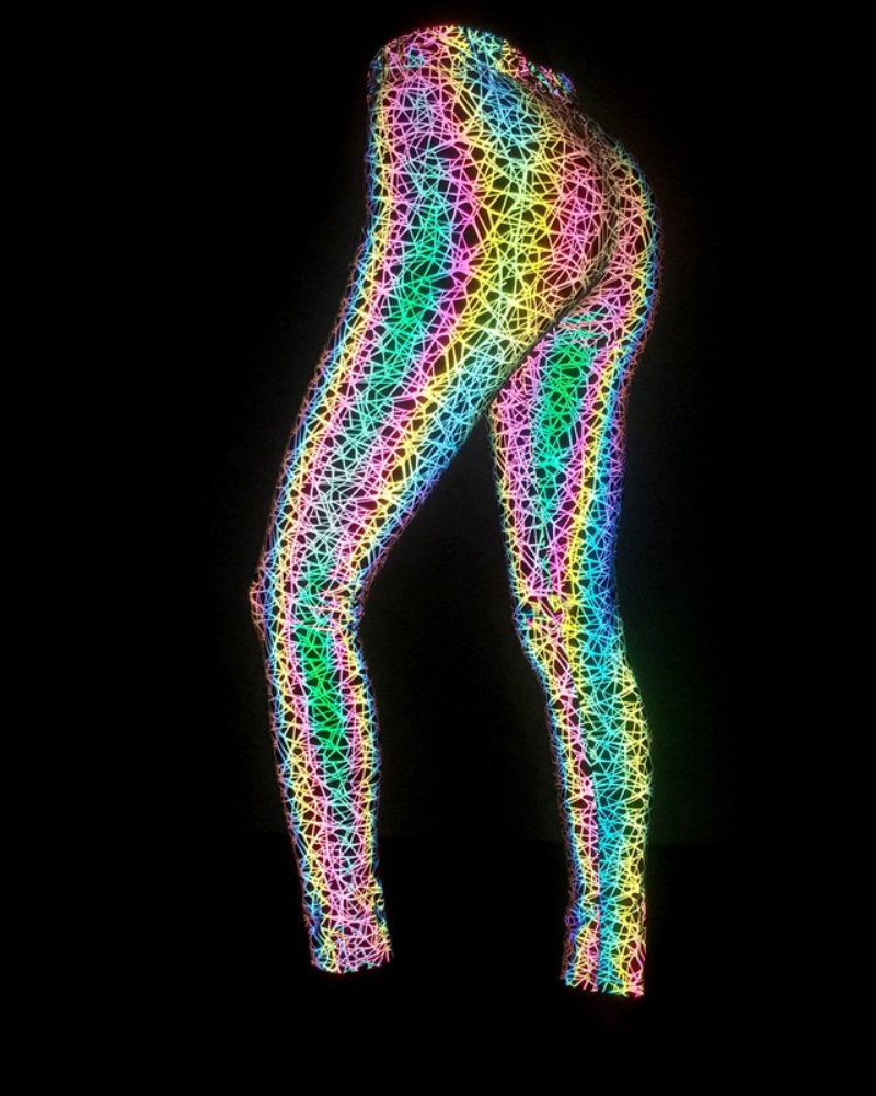 Reflective Rave Reflective Rave Clothing Colorful Tank Leggings (Sold Separately) β Rabock