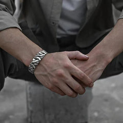 Retro Irregular Stone Bracelet