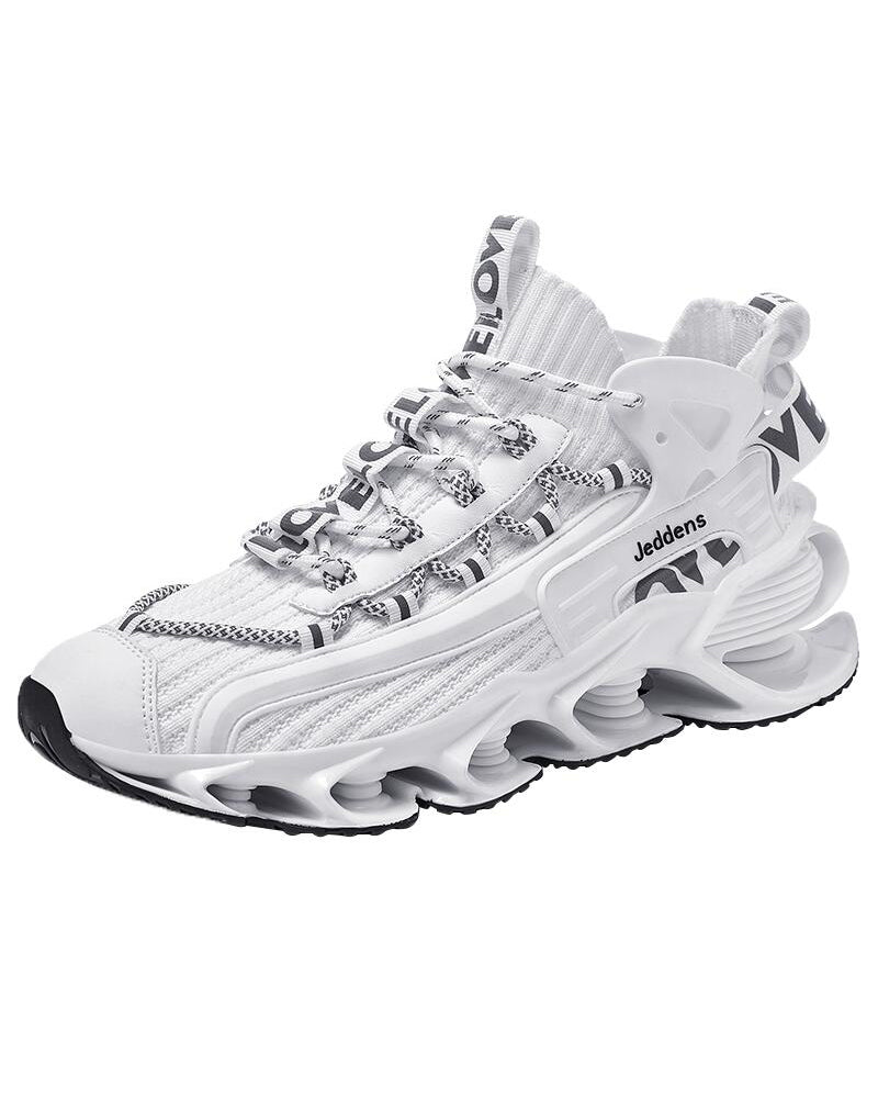 Breathable Blade High Top Sneakers