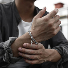 Vintage Thai Silver Bracelet
