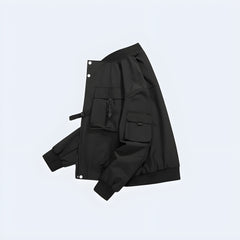 Tactical Bomber With Pocket Jacket