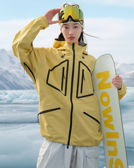 Ski Wear 3L Reversible Reflection Ski Jacket -Unisex