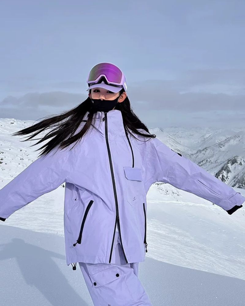 Ski Wear 3L Waterproof Warm Snow Suit -Unisex