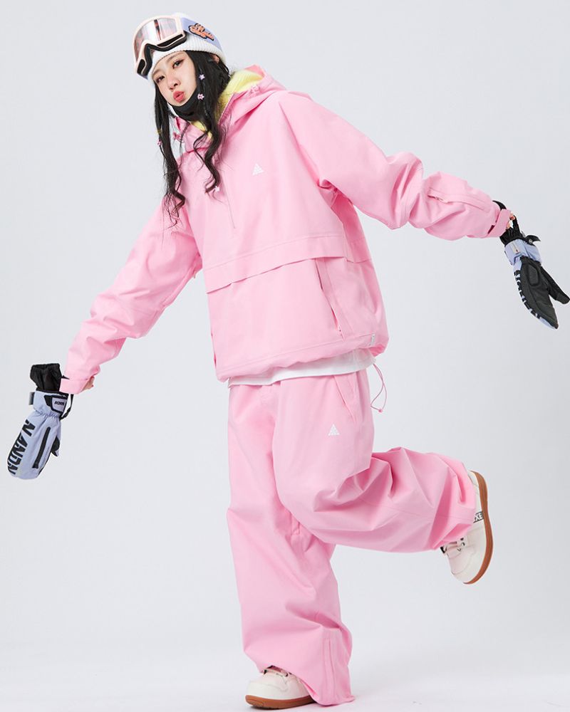 Ski Wear 3L Cold-resistant Pure Snow Suit - Women's