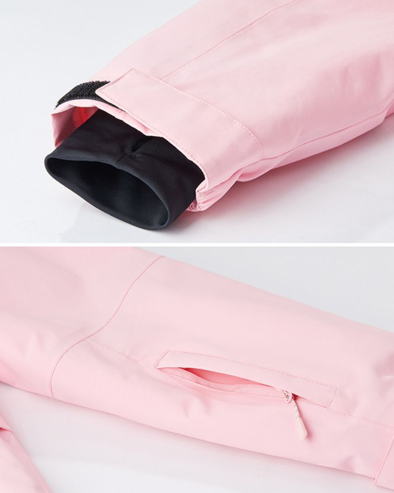 Ski Wear 3L Cold-resistant Pure Snow Suit - Women's