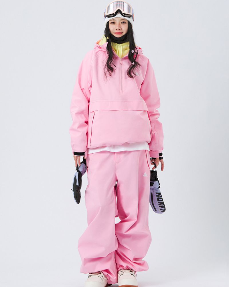 Ski Wear 3L Cold-resistant Pure Snow Suit - Women's