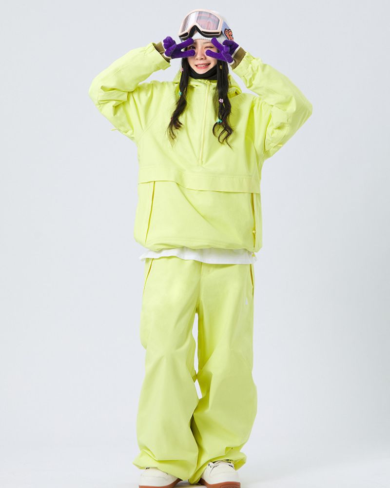 Ski Wear 3L Cold-resistant Pure Snow Suit - Women's