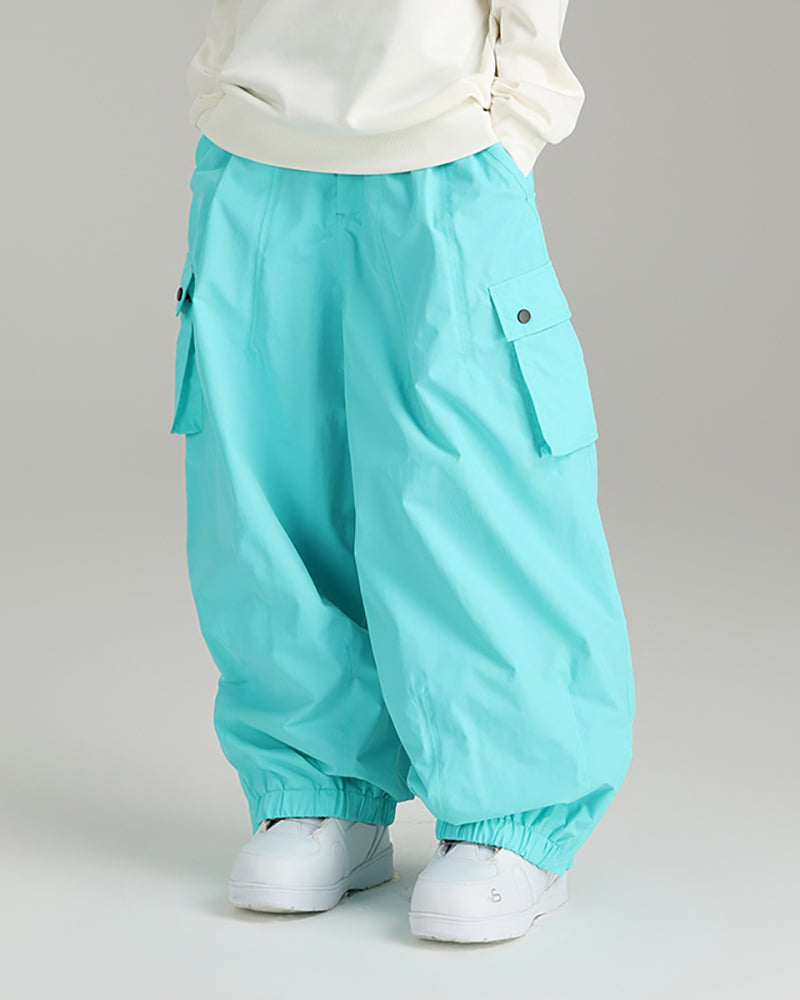 Ski Wear Snowboard Cargo Baggy Snow Pants - Unisex