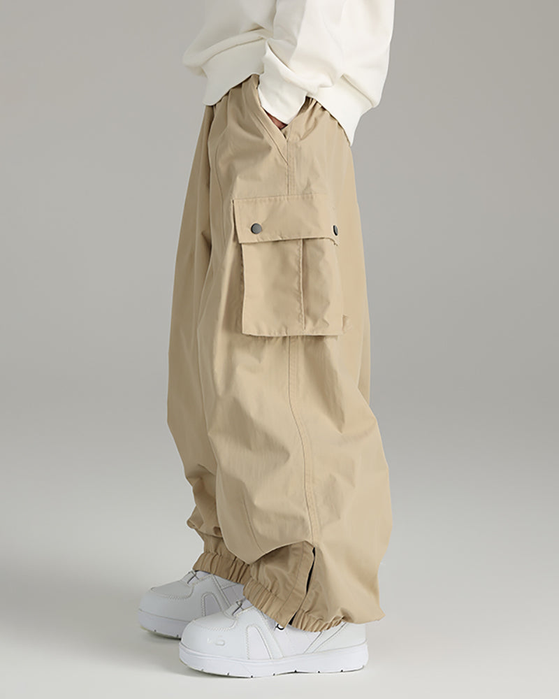 Ski Wear Snowboard Cargo Baggy Snow Pants - Unisex