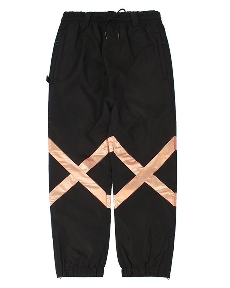 Ski Wear Baggy Reflective Snow Pants -Unisex