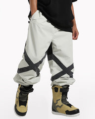 Ski Wear Baggy Reflective Snow Pants -Unisex