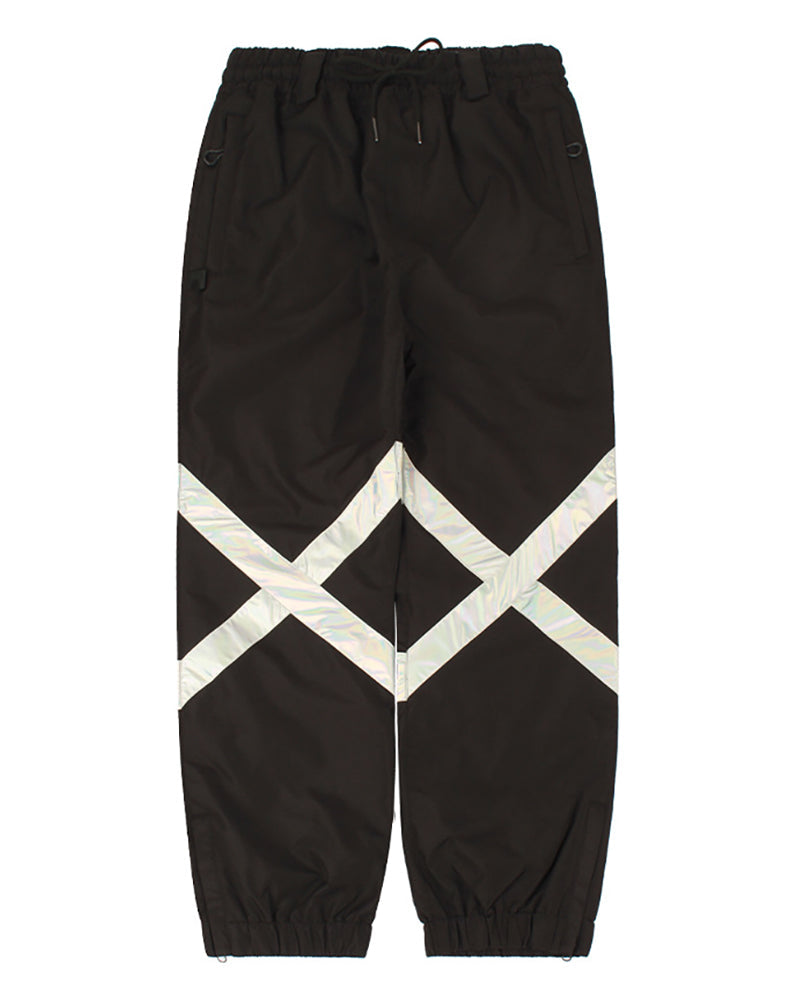 Ski Wear Baggy Reflective Snow Pants -Unisex