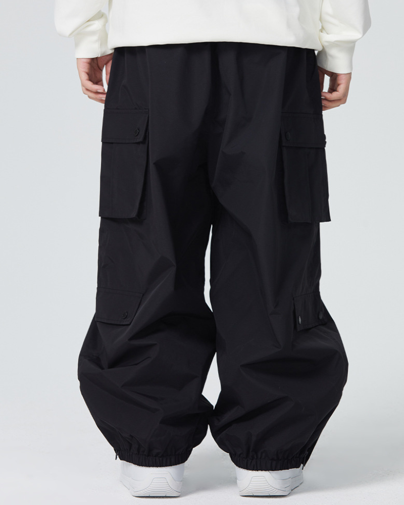 Ski Wear Baggy Snowboard Cargo Snow Pants - Unisex