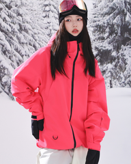 Ski Wear Breathable Waterproof 3L Snow Jacket - Women's
