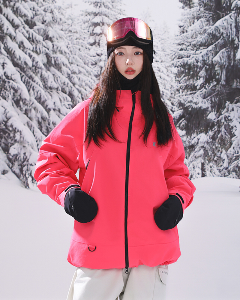 Ski Wear Breathable Waterproof 3L Snow Jacket - Women's