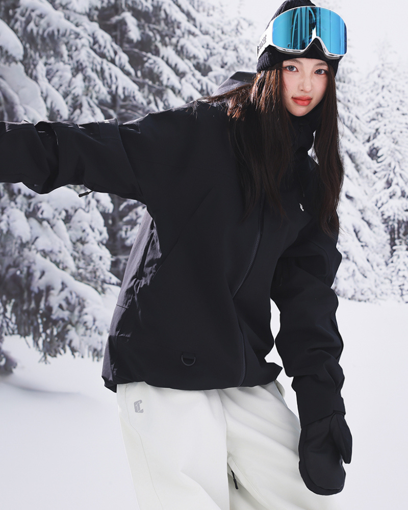 Ski Wear Breathable Waterproof 3L Snow Jacket - Women's