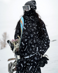 Ski Wear Digital-Print Ski Jacket & Pant Set -Unisex