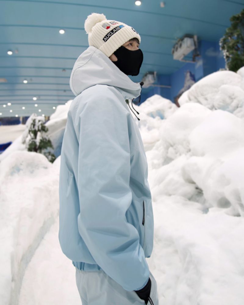 Ski Wear Icecream Gradient Color Snow Suit -Unisex