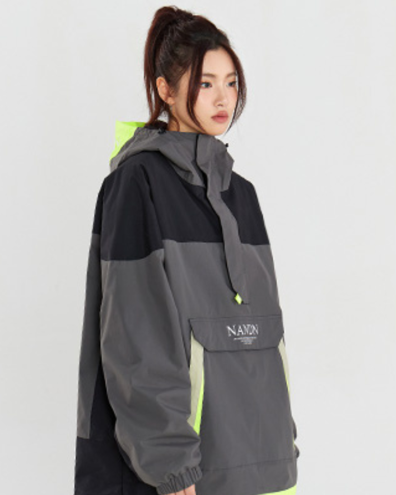 Ski Wear Snowboarding Patchwork Snow Suit -Unisex