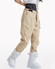 Ski Wear Slim Snowboard Cargo Snow Pants -Unisex