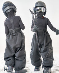 Ski Wear Snowboard 3L Thick Kids Ski Bibs