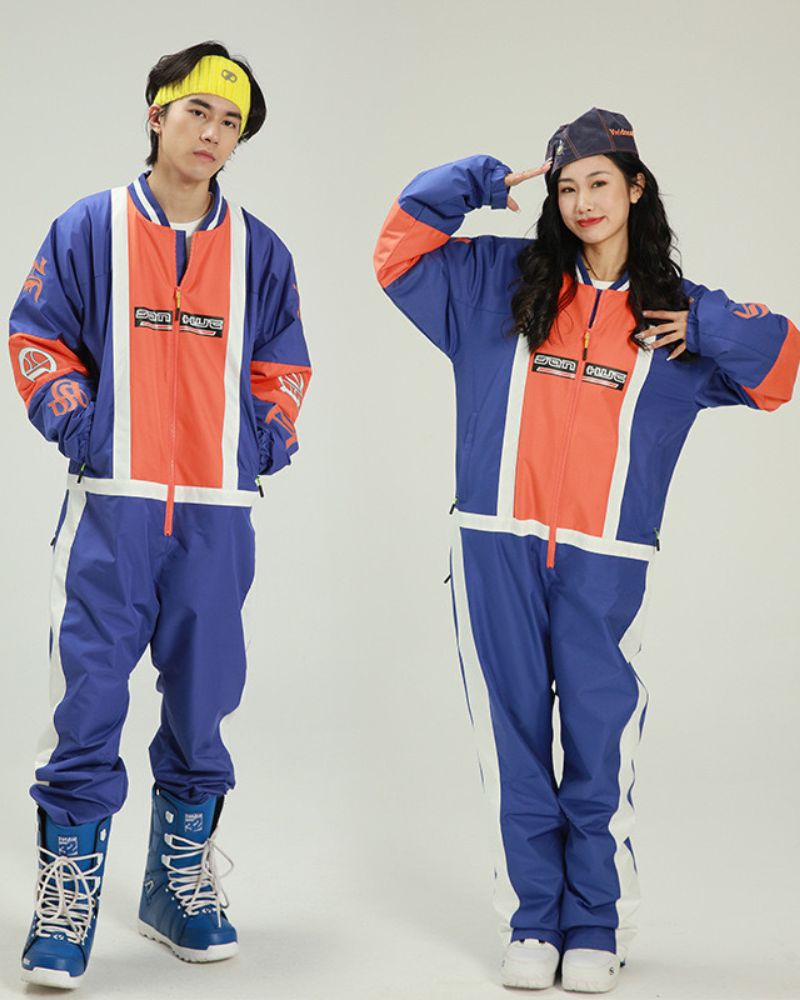 Ski Wear Snowboard One Piece Snow Suit -Unisex