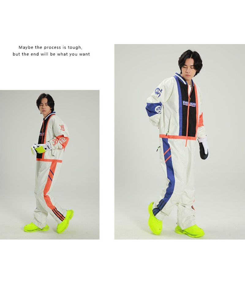 Ski Wear Snowboard One Piece Snow Suit -Unisex