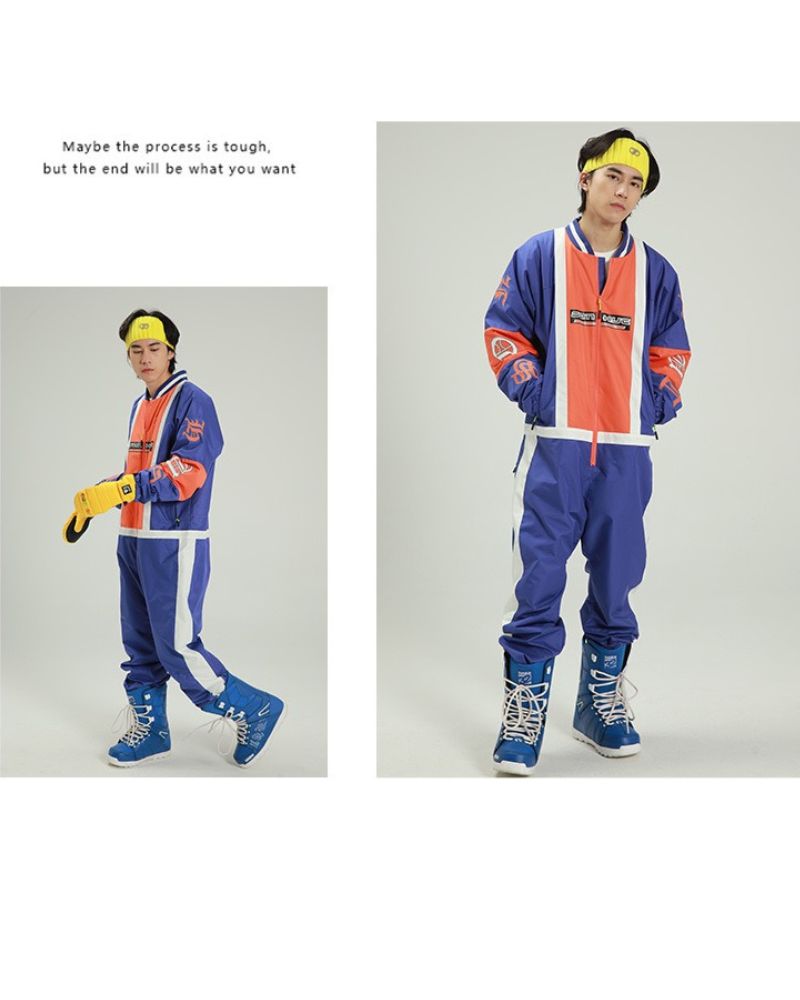 Ski Wear Snowboard One Piece Snow Suit -Unisex