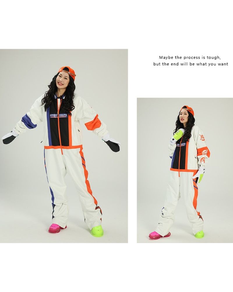Ski Wear Snowboard One Piece Snow Suit -Unisex