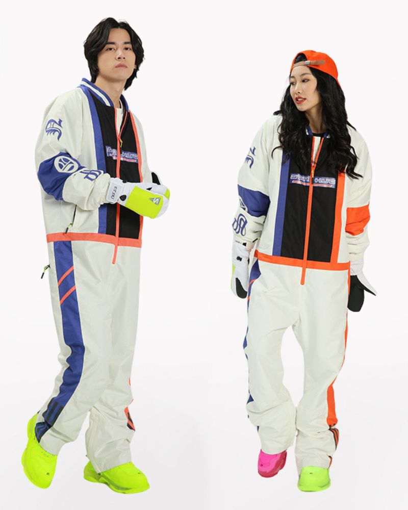Ski Wear Snowboard One Piece Snow Suit -Unisex