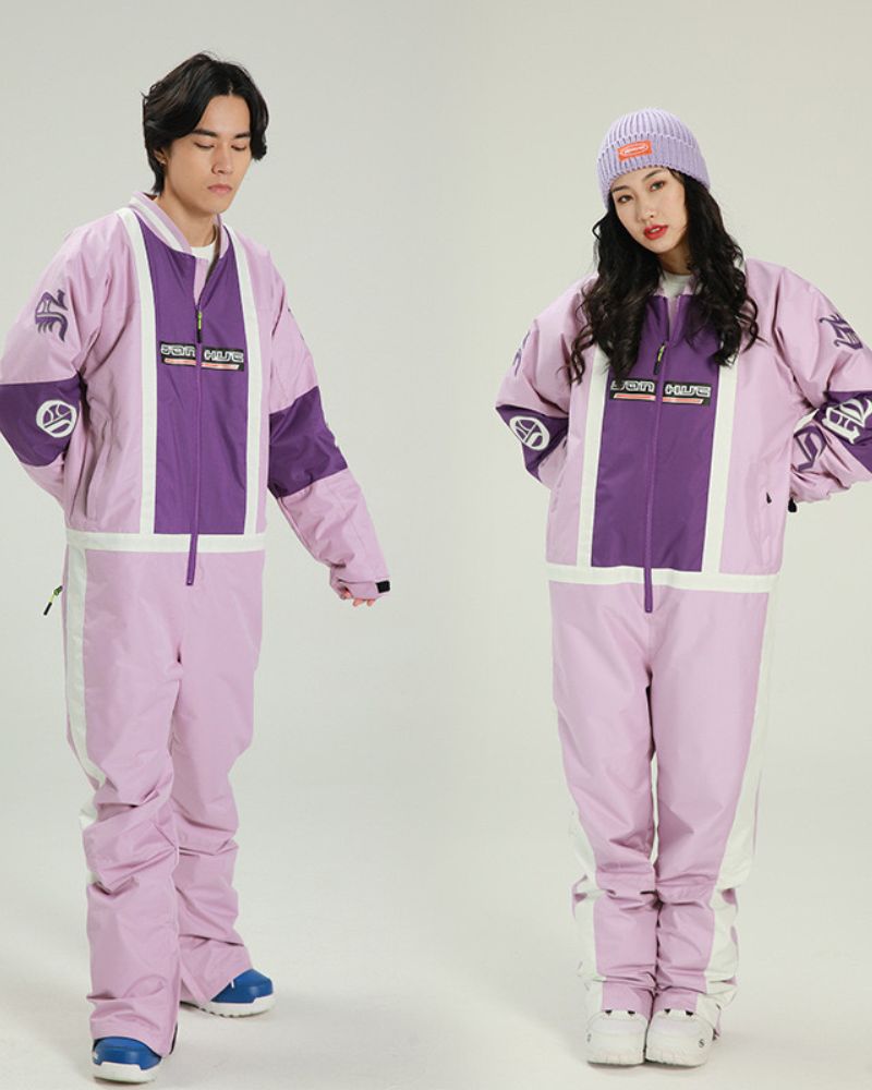 Ski Wear Snowboard One Piece Snow Suit -Unisex