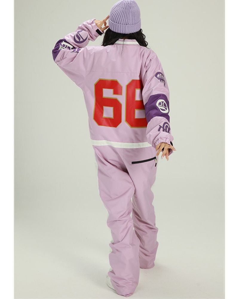 Ski Wear Snowboard One Piece Snow Suit -Unisex