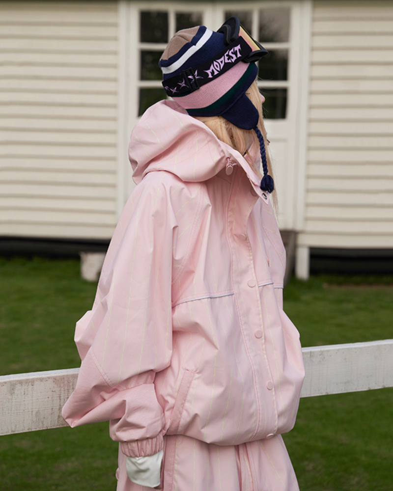 Ski Wear Snowboard Pink Snow Jacket&Pants Suit - Women's (Single Unit Available)